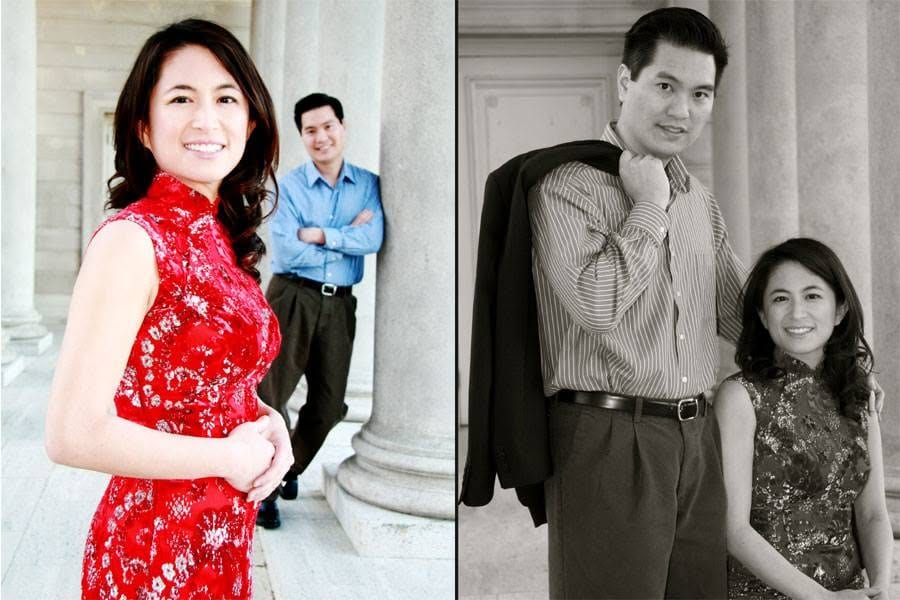 Engagement portrait